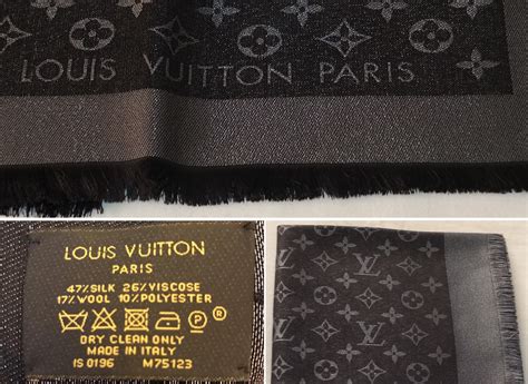 lv scarf fake|is my louis vuitton scarf real.